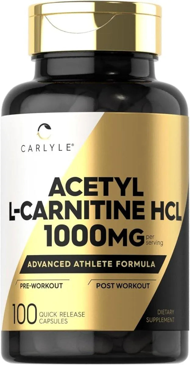 CARLYLE - Carlyle Acetyl L-Carnitine HCL 1000Mg. 100 Capsulas - The Red Vitamin MX - Suplementos Alimenticios - {{ shop.shopifyCountryName }}