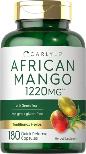 CARLYLE - Carlyle African Mango 1220Mg. 180 Capsulas - The Red Vitamin MX - Suplementos Alimenticios - {{ shop.shopifyCountryName }}