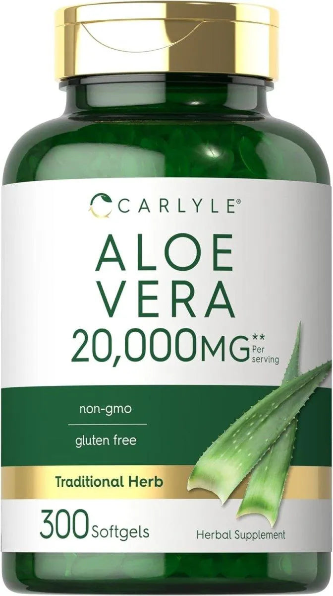 CARLYLE - Carlyle Aloe Vera 20,000Mg. 300 Capsulas Blandas - The Red Vitamin MX - Suplementos Alimenticios - {{ shop.shopifyCountryName }}