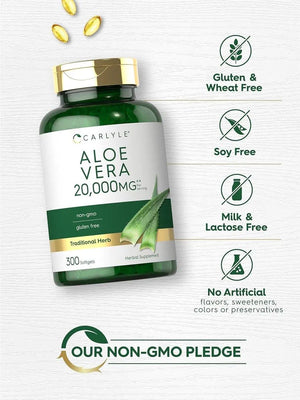 CARLYLE - Carlyle Aloe Vera 20,000Mg. 300 Capsulas Blandas - The Red Vitamin MX - Suplementos Alimenticios - {{ shop.shopifyCountryName }}