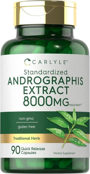 CARLYLE - Carlyle Andrographis Paniculata 8000Mg. 90 Capsulas - The Red Vitamin MX - Suplementos Alimenticios - {{ shop.shopifyCountryName }}