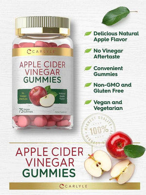 CARLYLE - Carlyle Apple Cider Vinegar 75 Gomitas - The Red Vitamin MX - Suplementos Alimenticios - {{ shop.shopifyCountryName }}