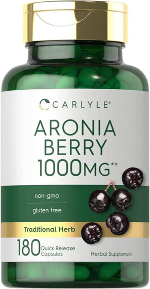 CARLYLE - Carlyle Aronia Berry 1000Mg. 180 Capsulas - The Red Vitamin MX - Suplementos Alimenticios - {{ shop.shopifyCountryName }}