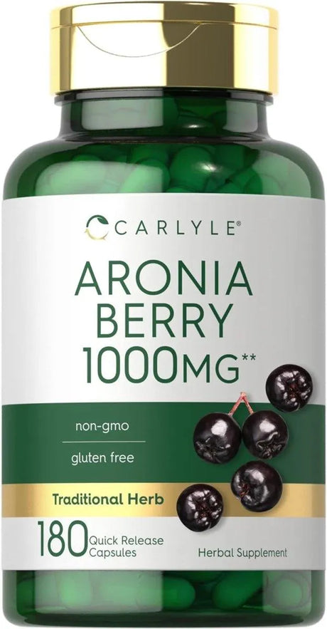 CARLYLE - Carlyle Aronia Berry 1000Mg. 180 Capsulas - The Red Vitamin MX - Suplementos Alimenticios - {{ shop.shopifyCountryName }}