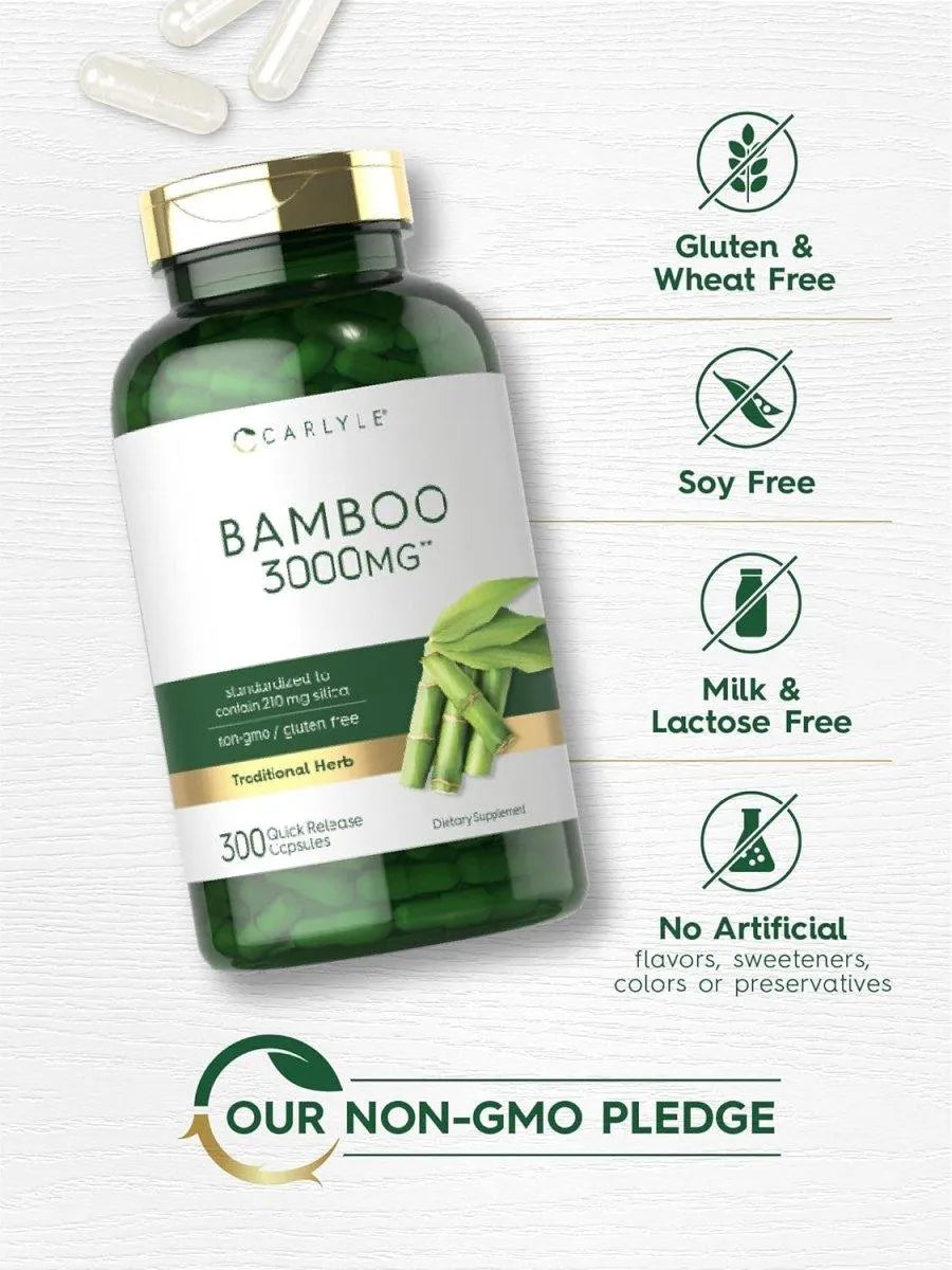 CARLYLE - Carlyle Bamboo Extract 3000Mg. 300 Capsulas - The Red Vitamin MX - Suplementos Alimenticios - {{ shop.shopifyCountryName }}