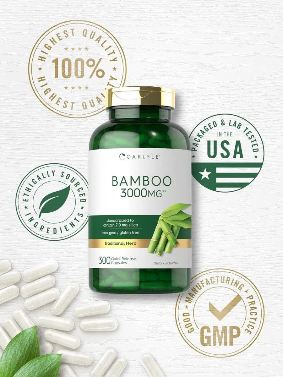 CARLYLE - Carlyle Bamboo Extract 3000Mg. 300 Capsulas - The Red Vitamin MX - Suplementos Alimenticios - {{ shop.shopifyCountryName }}