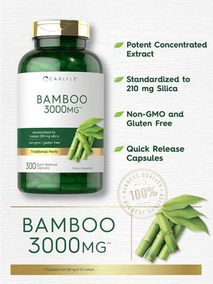 CARLYLE - Carlyle Bamboo Extract 3000Mg. 300 Capsulas - The Red Vitamin MX - Suplementos Alimenticios - {{ shop.shopifyCountryName }}