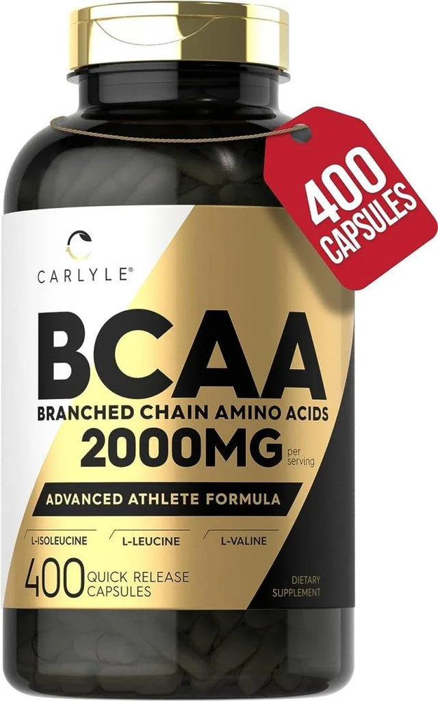 CARLYLE - Carlyle BCAA Amino Acids 2000Mg. 400 Capsulas - The Red Vitamin MX - Suplementos Alimenticios - {{ shop.shopifyCountryName }}