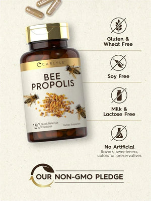 CARLYLE - Carlyle Bee Propolis 600Mg. 150 Capsulas - The Red Vitamin MX - Suplementos Alimenticios - {{ shop.shopifyCountryName }}