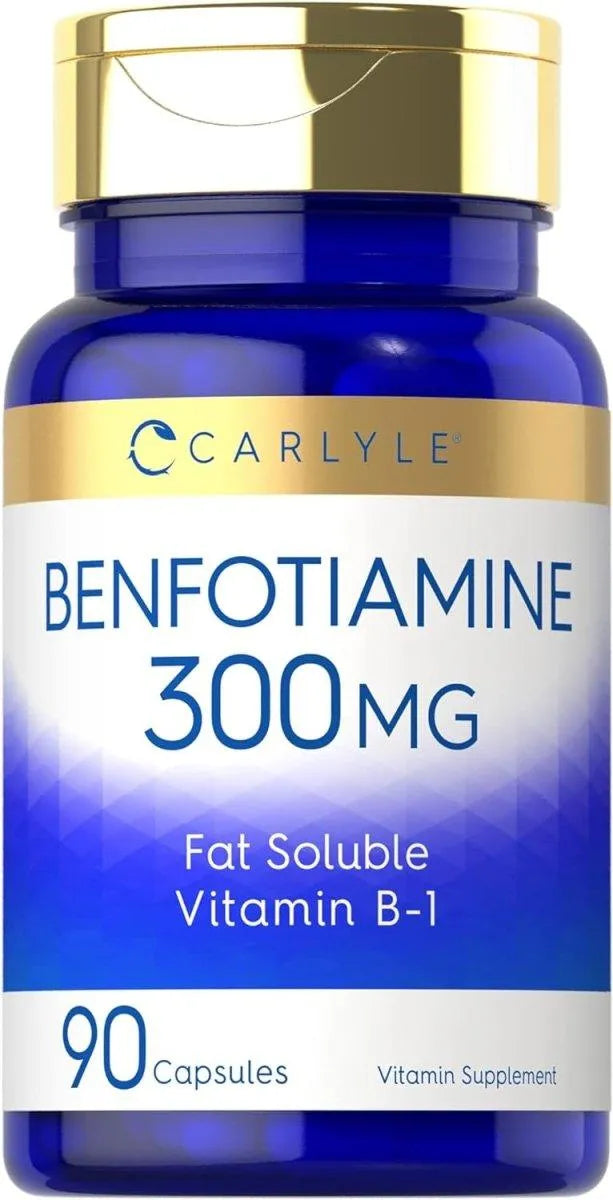 CARLYLE - Carlyle Benfotiamine 300Mg. 90 Capsulas - The Red Vitamin MX - Suplementos Alimenticios - {{ shop.shopifyCountryName }}