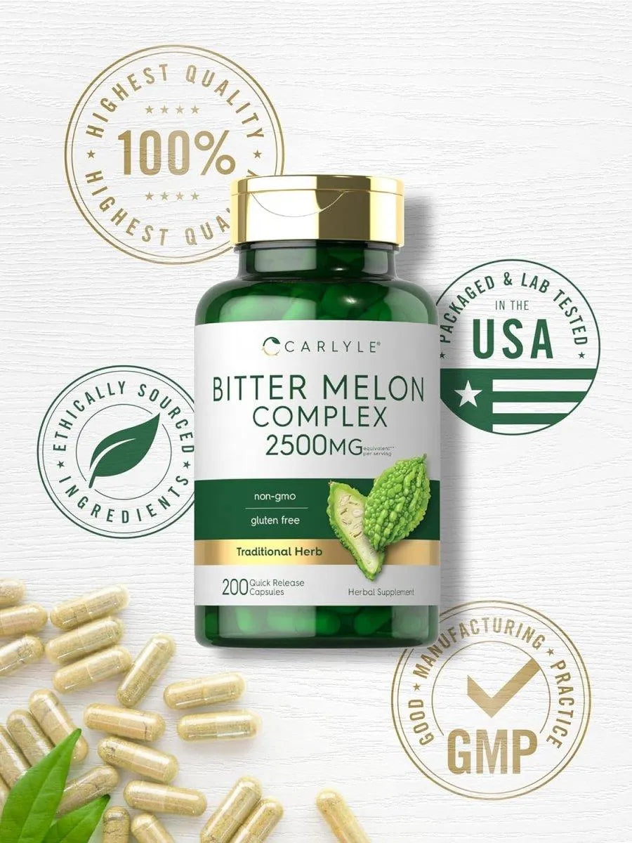 CARLYLE - Carlyle Bitter Melon Capsules 2500Mg. 200 Capsulas - The Red Vitamin MX - Suplementos Alimenticios - {{ shop.shopifyCountryName }}