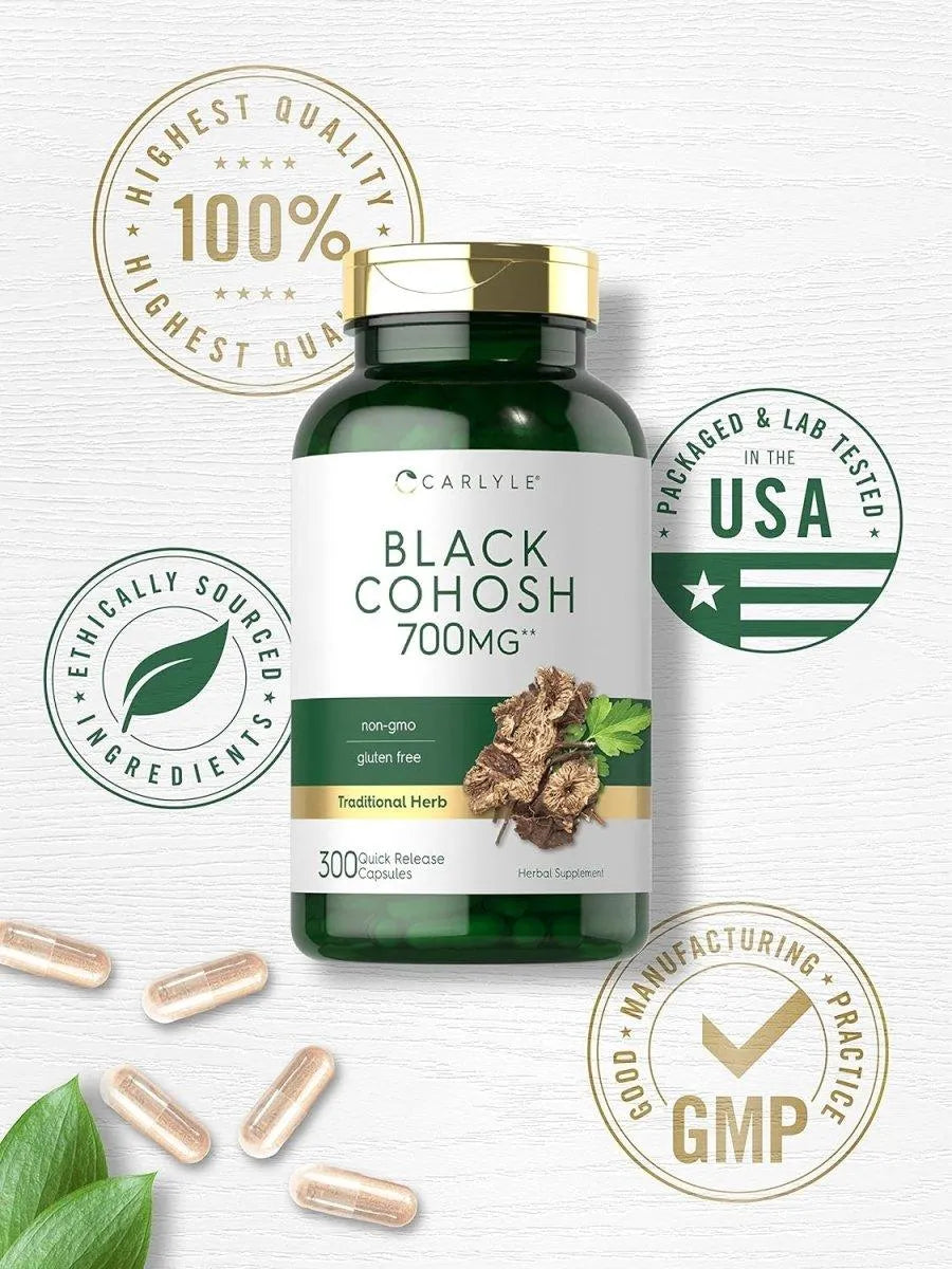 CARLYLE - Carlyle Black Cohosh 700Mg. 300 Capsulas - The Red Vitamin MX - Suplementos Alimenticios - {{ shop.shopifyCountryName }}