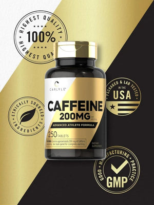 CARLYLE - Carlyle Caffeine Pills 200Mg. 250 Tabletas - The Red Vitamin MX - Suplementos Alimenticios - {{ shop.shopifyCountryName }}