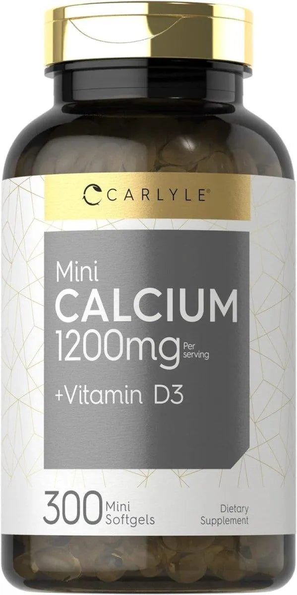 CARLYLE - Carlyle Calcium with D3 1200Mg. 300 Capsulas Blandas - The Red Vitamin MX - Suplementos Alimenticios - {{ shop.shopifyCountryName }}