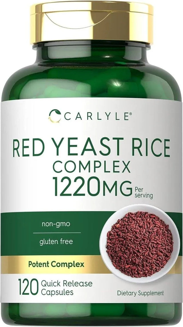 CARLYLE - Carlyle Carlyle Red Yeast Rice Complex 1220Mg. 120 Capsulas - The Red Vitamin MX - Suplementos Alimenticios - {{ shop.shopifyCountryName }}