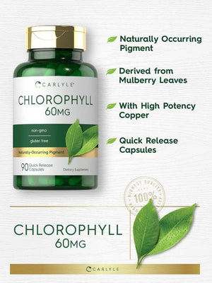 CARLYLE - Carlyle Chlorophyll Pills 90 Capsulas - The Red Vitamin MX - Suplementos Alimenticios - {{ shop.shopifyCountryName }}