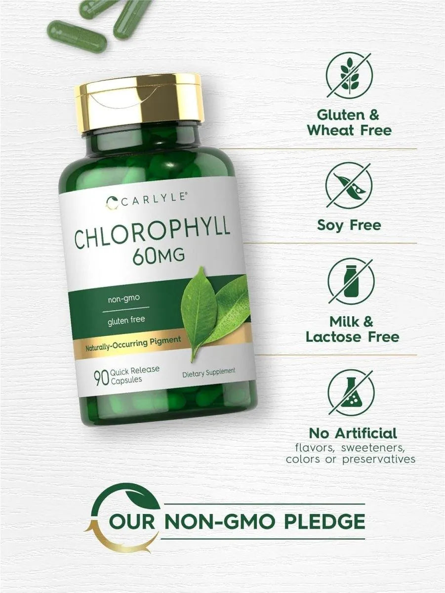 CARLYLE - Carlyle Chlorophyll Pills 90 Capsulas - The Red Vitamin MX - Suplementos Alimenticios - {{ shop.shopifyCountryName }}