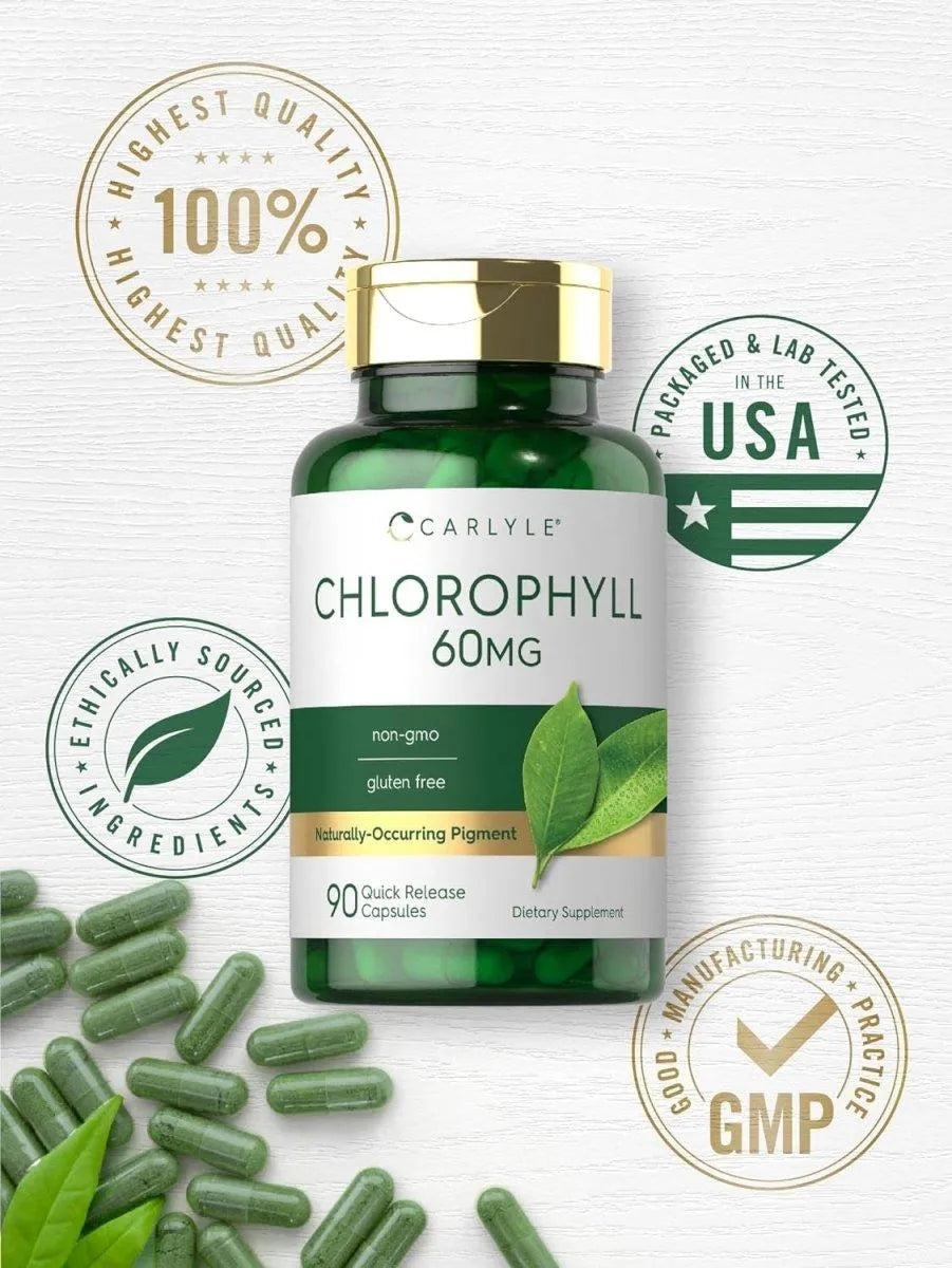 CARLYLE - Carlyle Chlorophyll Pills 90 Capsulas - The Red Vitamin MX - Suplementos Alimenticios - {{ shop.shopifyCountryName }}