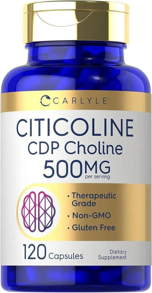 CARLYLE - Carlyle Citicoline 500Mg. 120 Capsulas - The Red Vitamin MX - Suplementos Alimenticios - {{ shop.shopifyCountryName }}