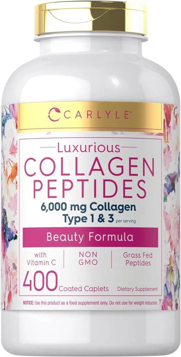 CARLYLE - Carlyle Collagen Peptides 6000Mg. 400 Tabletas - The Red Vitamin MX - Suplementos Alimenticios - {{ shop.shopifyCountryName }}