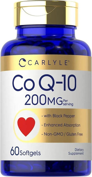 CARLYLE - Carlyle CoQ10 200Mg. 60 Capsulas Blandas - The Red Vitamin MX - Suplementos Alimenticios - {{ shop.shopifyCountryName }}