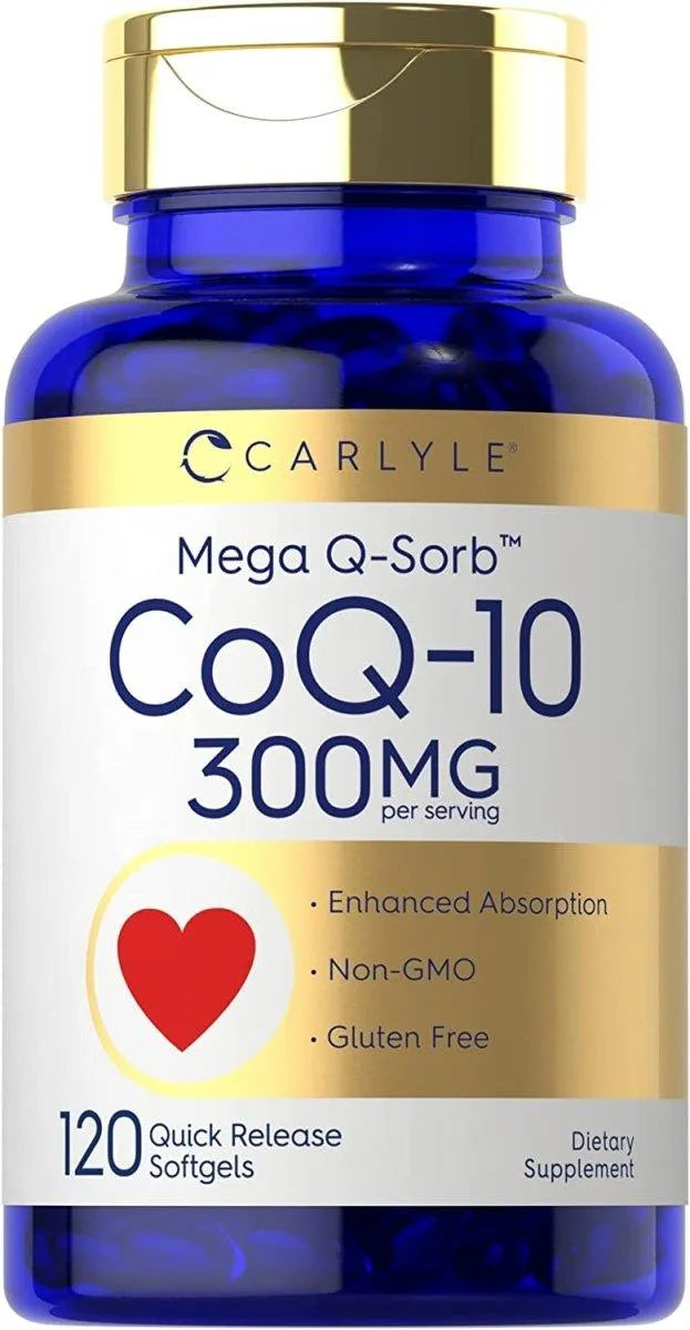 CARLYLE - Carlyle CoQ10 300Mg. 120 Capsulas Blandas - The Red Vitamin MX - Suplementos Alimenticios - {{ shop.shopifyCountryName }}