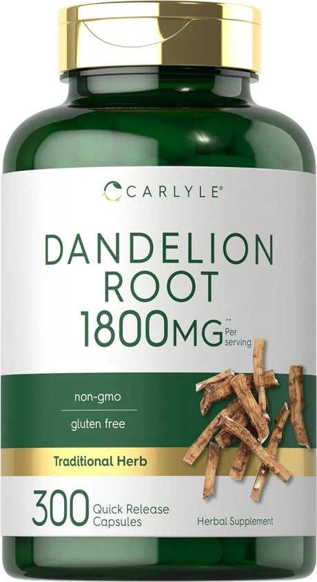 CARLYLE - Carlyle Dandelion Root 1800Mg. 300 Capsulas - The Red Vitamin MX - Suplementos Alimenticios - {{ shop.shopifyCountryName }}