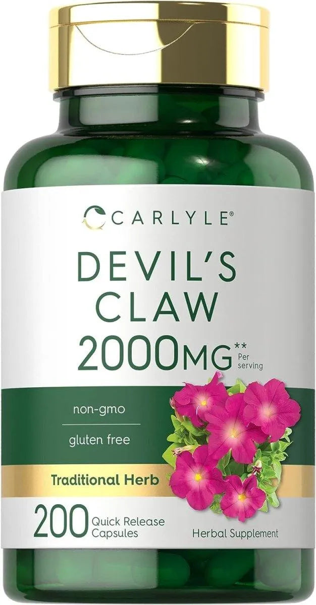 CARLYLE - Carlyle Devils Claw 2000Mg. 200 Capsulas - The Red Vitamin MX - Suplementos Alimenticios - {{ shop.shopifyCountryName }}