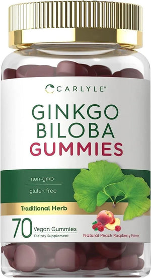 CARLYLE - Carlyle Ginkgo Biloba 300Mg. 70 Gomitas - The Red Vitamin MX - Suplementos Alimenticios - {{ shop.shopifyCountryName }}