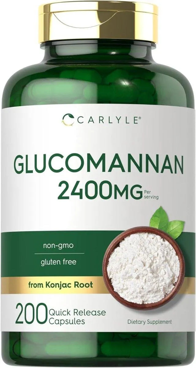 CARLYLE - Carlyle Glucomannan 2400Mg. 200 Capsulas - The Red Vitamin MX - Suplementos Alimenticios - {{ shop.shopifyCountryName }}