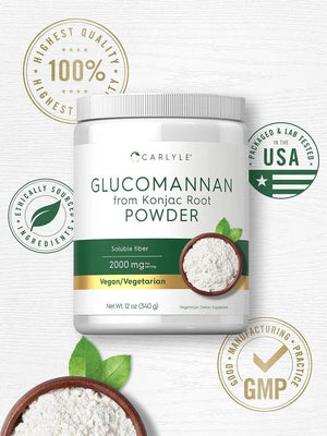 CARLYLE - Carlyle Glucomannan Powder 340Gr. - The Red Vitamin MX - Suplementos Alimenticios - {{ shop.shopifyCountryName }}