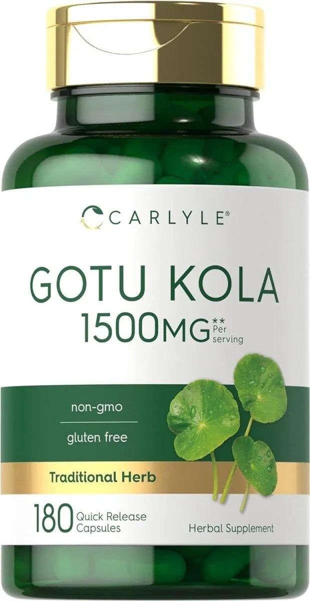 CARLYLE - Carlyle Gotu Kola 1500Mg. 180 Capsulas - The Red Vitamin MX - Suplementos Alimenticios - {{ shop.shopifyCountryName }}