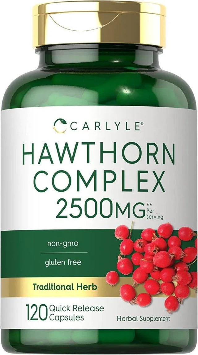 CARLYLE - Carlyle Hawthorn Berry Complex 2500Mg. 120 Capsulas - The Red Vitamin MX - Suplementos Alimenticios - {{ shop.shopifyCountryName }}