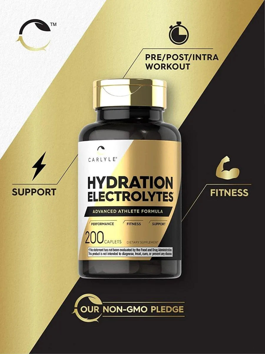 CARLYLE - Carlyle Hydration Electrolytes 200 Capsulas - The Red Vitamin MX - Suplementos Alimenticios - {{ shop.shopifyCountryName }}