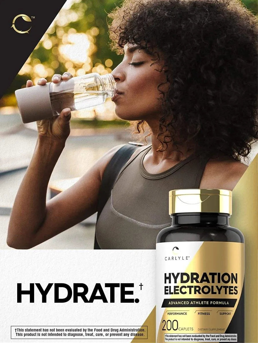 CARLYLE - Carlyle Hydration Electrolytes 200 Capsulas - The Red Vitamin MX - Suplementos Alimenticios - {{ shop.shopifyCountryName }}