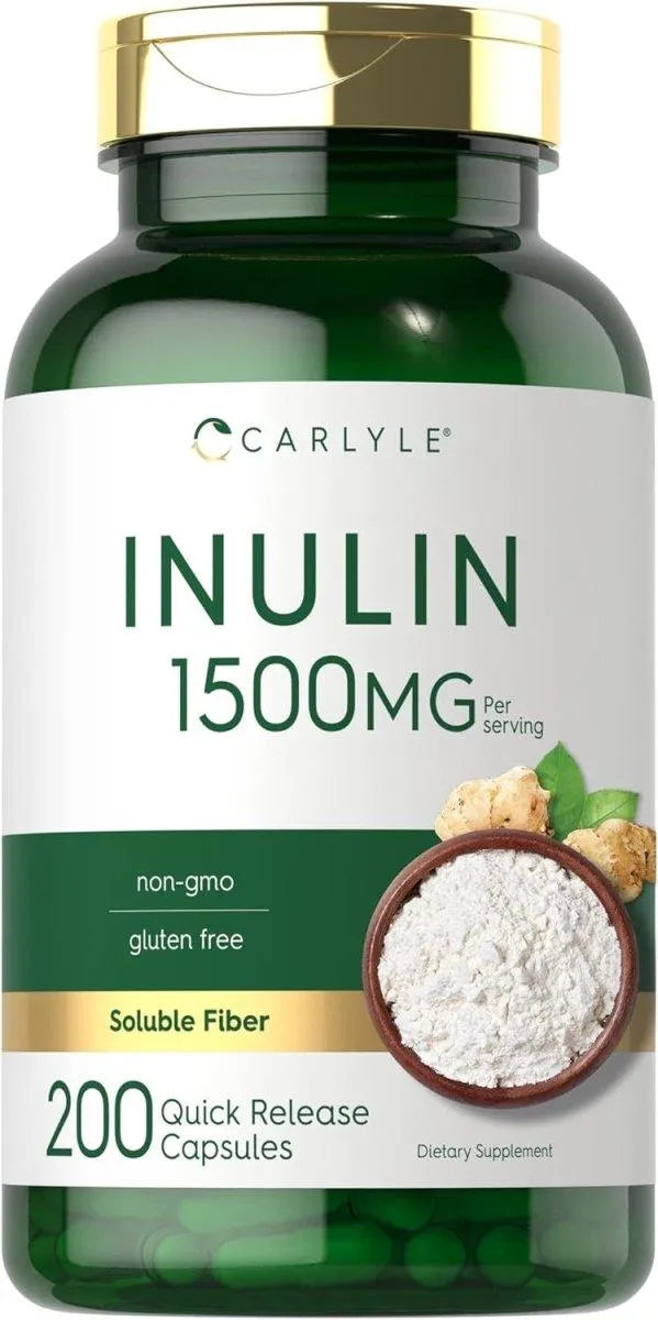 CARLYLE - Carlyle Inulin Powder 1500Mg. 200 Capsulas - The Red Vitamin MX - Suplementos Alimenticios - {{ shop.shopifyCountryName }}