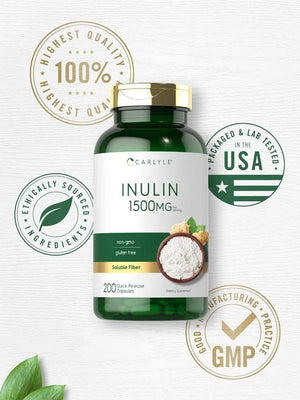 CARLYLE - Carlyle Inulin Powder 1500Mg. 200 Capsulas - The Red Vitamin MX - Suplementos Alimenticios - {{ shop.shopifyCountryName }}