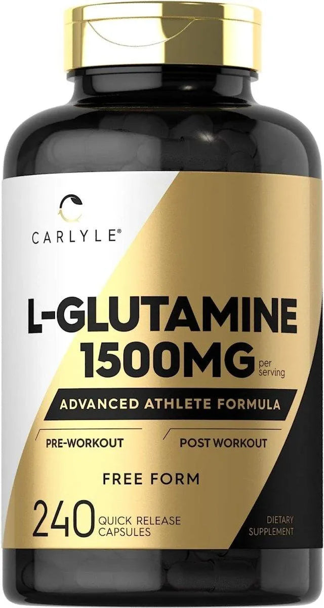 CARLYLE - Carlyle L Glutamine 1500Mg. 240 Capsulas - The Red Vitamin MX - Suplementos Alimenticios - {{ shop.shopifyCountryName }}