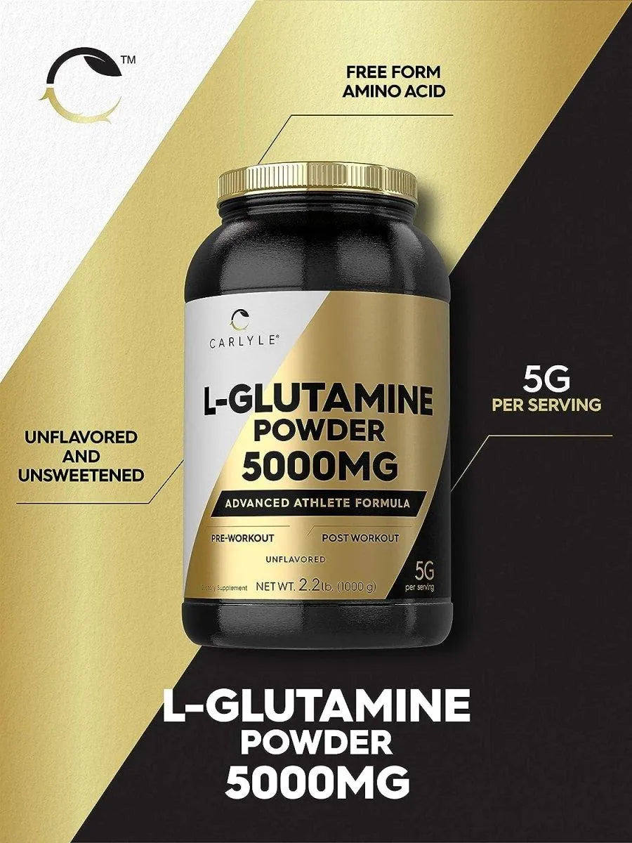 CARLYLE - Carlyle L Glutamine Powder 5000Mg. 1Kg. - The Red Vitamin MX - Suplementos Alimenticios - {{ shop.shopifyCountryName }}