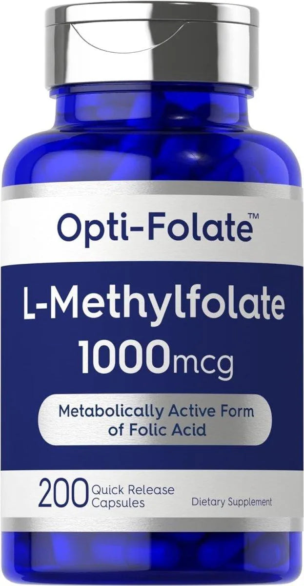 CARLYLE - Carlyle L Methylfolate 1000mcg 200 Capsulas - The Red Vitamin MX - Suplementos Alimenticios - {{ shop.shopifyCountryName }}