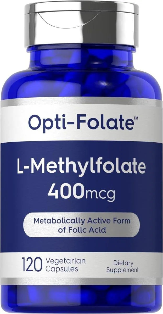 CARLYLE - Carlyle L Methylfolate 400mcg 120 Capsulas - The Red Vitamin MX - Suplementos Alimenticios - {{ shop.shopifyCountryName }}