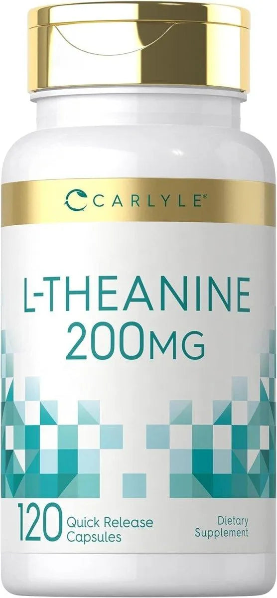 CARLYLE - Carlyle L-Theanine 200Mg. 120 Capsulas - The Red Vitamin MX - Suplementos Alimenticios - {{ shop.shopifyCountryName }}