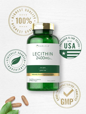 CARLYLE - Carlyle Lecithin 2400Mg. 240 Capsulas Blandas - The Red Vitamin MX - Suplementos Alimenticios - {{ shop.shopifyCountryName }}