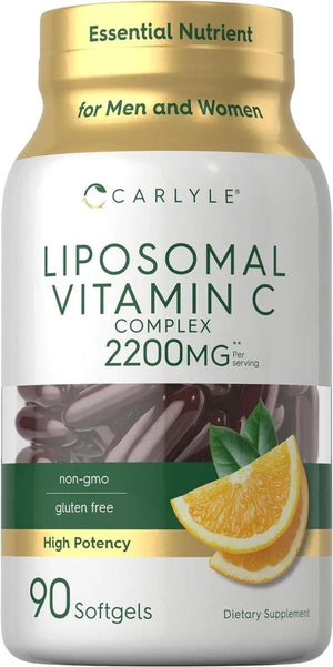 CARLYLE - Carlyle Liposomal Vitamin C 2200Mg. 90 Capsulas Blandas - The Red Vitamin MX - Suplementos Alimenticios - {{ shop.shopifyCountryName }}