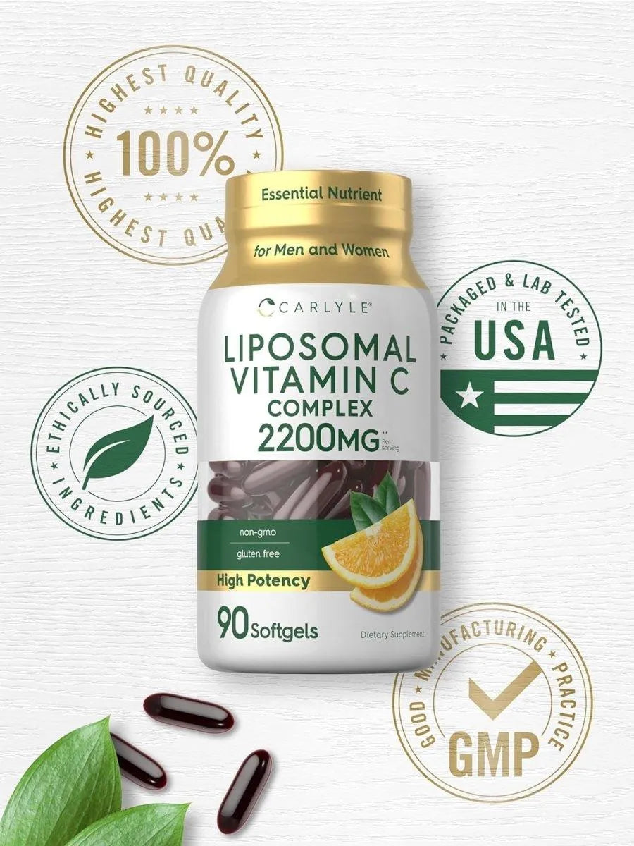 CARLYLE - Carlyle Liposomal Vitamin C 2200Mg. 90 Capsulas Blandas - The Red Vitamin MX - Suplementos Alimenticios - {{ shop.shopifyCountryName }}