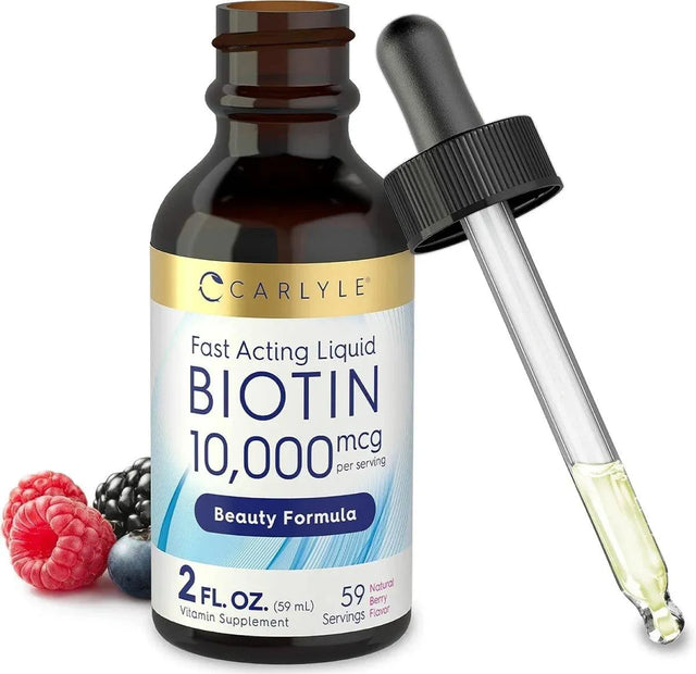 CARLYLE - Carlyle Liquid Biotin 10000 mcg 2 Fl. Oz. - The Red Vitamin MX - Suplementos Alimenticios - {{ shop.shopifyCountryName }}