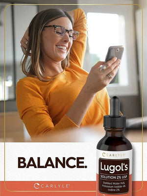 CARLYLE - Carlyle Lugols Iodine 2 Percent 59Ml. - The Red Vitamin MX - Suplementos Alimenticios - {{ shop.shopifyCountryName }}