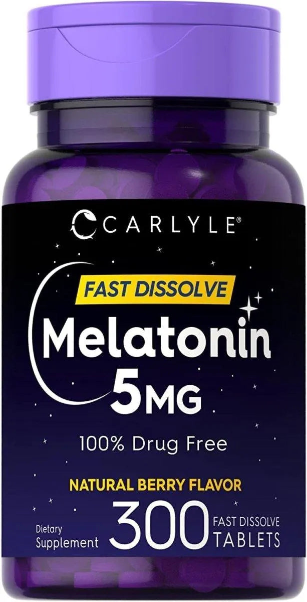 CARLYLE - Carlyle Melatonin Fast Dissolve 5Mg. 300 Tabletas - The Red Vitamin MX - Suplementos Alimenticios - {{ shop.shopifyCountryName }}