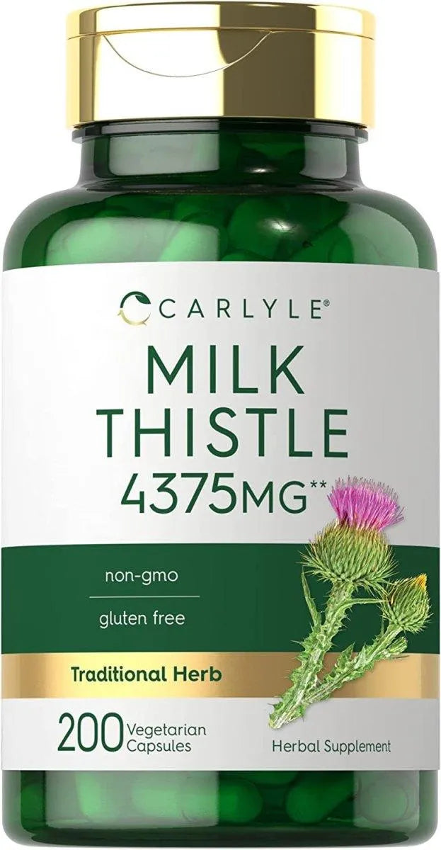 CARLYLE - Carlyle Milk Thistle 4375Mg. 200 Capsulas - The Red Vitamin MX - Suplementos Alimenticios - {{ shop.shopifyCountryName }}