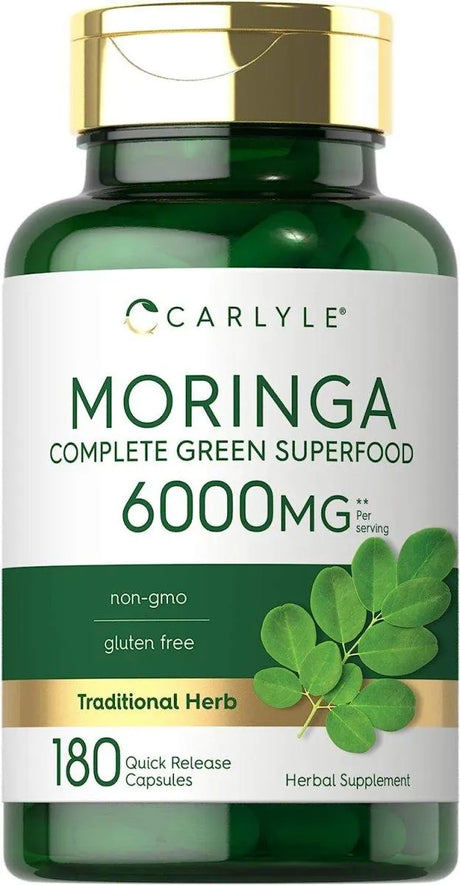 CARLYLE - Carlyle Moringa Oleifera 6000Mg. 180 Capsulas - The Red Vitamin MX - Suplementos Alimenticios - {{ shop.shopifyCountryName }}